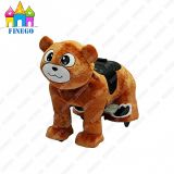 Plush Electric Family Indoor Teddy Bear Kiddy Riding Mobility Scooter