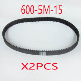 (2X) 600-5m-15 120teeth Electric Bike E-Bike Scooter Drive Belt Replacement Electric Scooter Parts