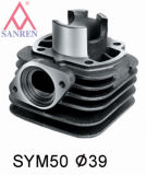 Cylinder And Piston For Scooter (SYM JET50)