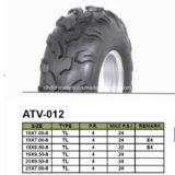 Good Design Pattern Tl 19*9.50-8 ATV Tires