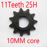Electric Scooter 11 Tooth Sprocket Motor Engine Parts Motor Pinion Gear My1016 Fits Standard 25h Bicycle Chain