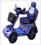 Slope-climbing Mobility 4-Wheel Scooter (LQ-A-001)