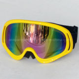 Colored Lens Motocross Goggle/Sports Goggle/Protective Goggle (AG007)