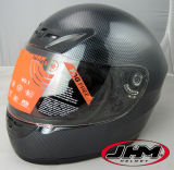 Motorcycle Full Face Helmet Carbon Fiber Like (ST-802)