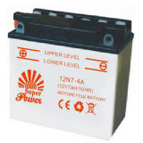 Dry Charged Motorcycle Battery 12n7-4A with CE UL Certificate