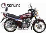 125/150cc Disc Brake Alloy Wheel Double Mufflers Motorbike (SL125-E1)