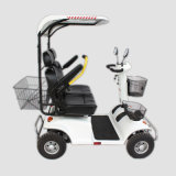Two Seats Outdoor Touring Electric Mobility Scooter with Awning