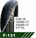 ISO9001: 2008 High Quality Motorcycle Tires and Tube of 110/90-17