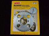 Kadi Motorcycle Spare Parts Motorcycle Sprocket Wheel Dy90 Sprocket Wheel