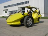 Yellow Two Seats Tricycle Motorcycle ATV (KD 250MD2)