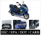 2008 Model European Design 300cc Scooter EEC / EPA / CARB Approved