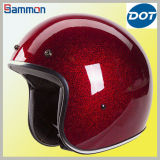 DOT Wine Red Harley Helmet (MH107)