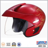 Cool Half Face Safety Motorcycle Helmet (OP205)