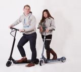 Aluminum Electric Scooter with 250W Brushless Motor, Lithium Battery