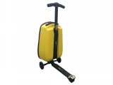 Kick Luggage Scooters with 120 Angle Steering and Knock-Down Design