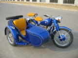 Sidecar Motorcycle (CJ750)