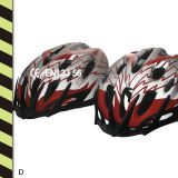 Reflective Bicycle Sports Helmets With CE Bsci Approvaled