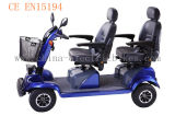 Double Seat Electric Mobility Scooter for Adults (LN-003)