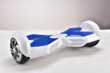 6.5 Inch White and Blue Fashionable Scooter