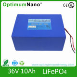 LiFePO4 36V 10ah Battery for 200W-500W E-Bike
