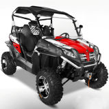 Water-Cooled UTV Motocross Two-Seater Red ATV Vehicle