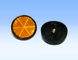 Amber Side Reflector with Screw for Motorcycle