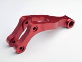 CNC Milling Red Anodized Aluminum Motorcycle Suspension Part, Motorcycle Parts