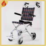4 Wheels Light Weight Folding Adjustable Height Wheelchair