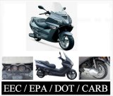 2008 Model European Design 150cc / 250cc Scooter EEC / EPA / CARB Approved