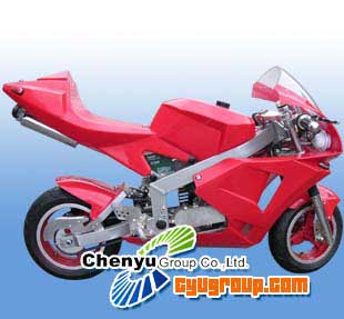 49cc Mini Pocket Bike With CVT Transmission (CYMT-A6CVT)