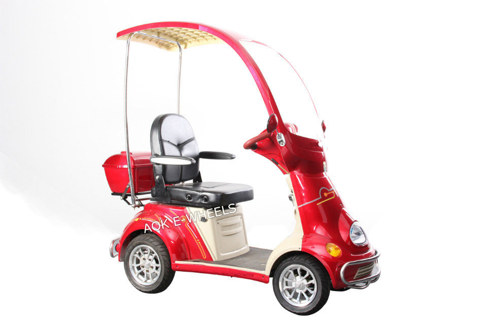 Disabled Electric Scooter, Mobility Scooter with Smart Canopy