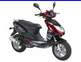 Gas Scooter (BD50QT-4-IV)