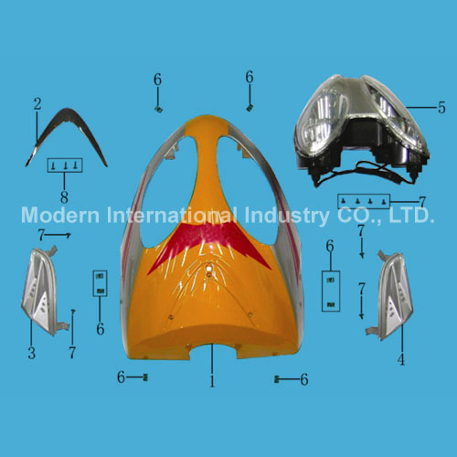 Motorcycle Front Cover