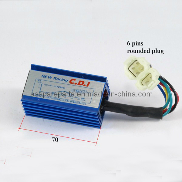 6 Pins Rounded Plugs New Racing Cdi (EGO35)
