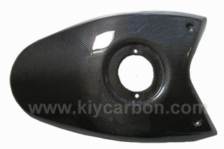 Carbon Fiber Tank Cover for Ducati Hypermotard 1100/1100s 2007-2008
