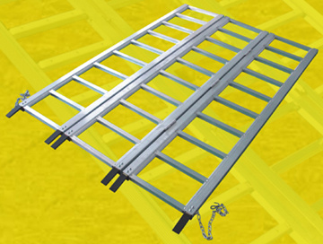 ATV Tri-Fold Ramp 1600lb Pulling Capacity
