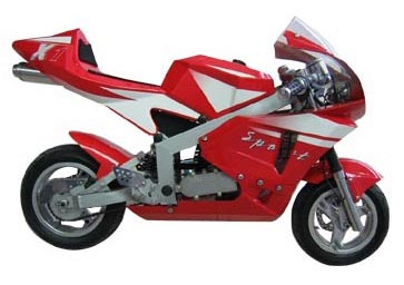Single Cylinder, Air-Cooling, 2 Stroke Popular Pocket Bike (LSPB-004)