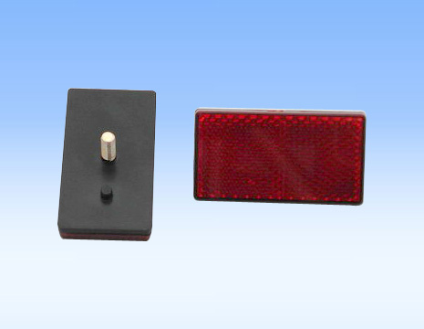 Rectangle Reflector Used for Side Motorcycle