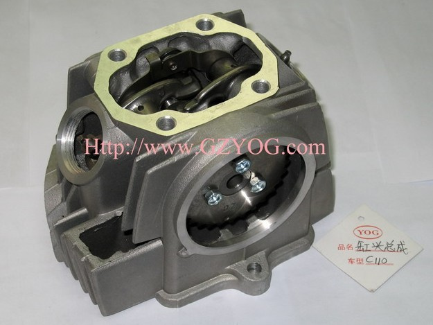 Yog Motorcycle Spare Parts Engine Cub Cylinder Head 70 90 100 110cc