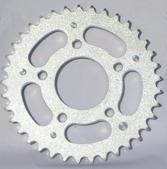 Motorcycle Sprocket/Zinc Plated/Rear