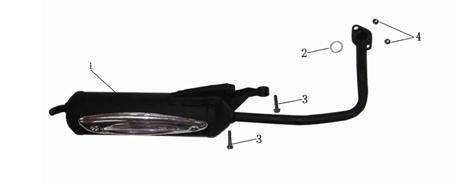 Scooter Muffler