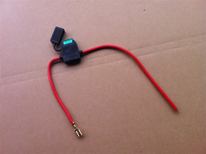 48V/36V Battery Cable Set with Fuse