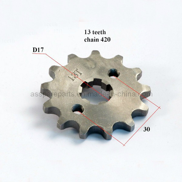 13 Teeth Front Sprocket for Chain Type 420 (EGO44)