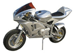 4 Stroke 70cc, Air Cooled, Single Cylinder, Automatic Gear. Pocket Bike (Sh-P02)