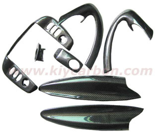 Carbon Fiber Wrapping Parts for Porsche