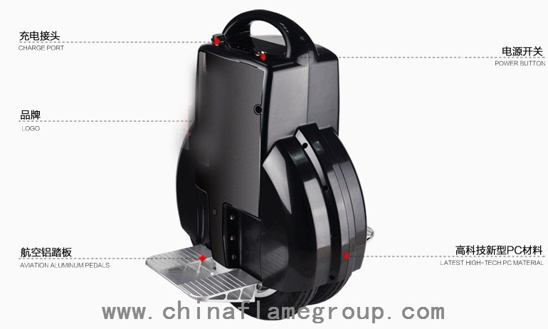 Solowheel/Electric Self-Balance Scooter with Double Wheel
