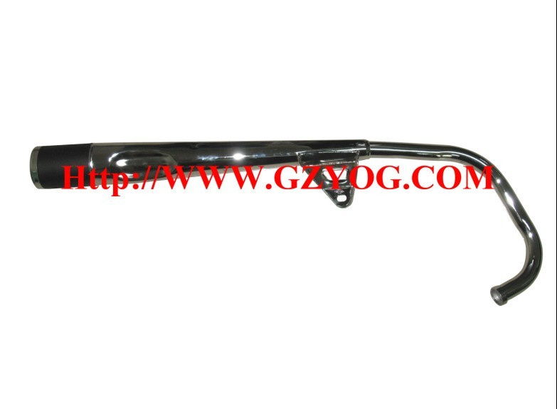 Yog Motorcycle Parts Pipe Escape Exhaust Muffler Horse150 Cgl125 Wanxin Cub Choper Suzuki Gn125 En125 Hj125 Scooter Pipe Bajaj Tvs Star off Road for Honda