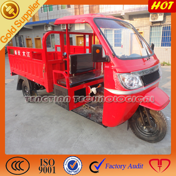 Powerful Chinese Cargo Motorcycle with Cabin