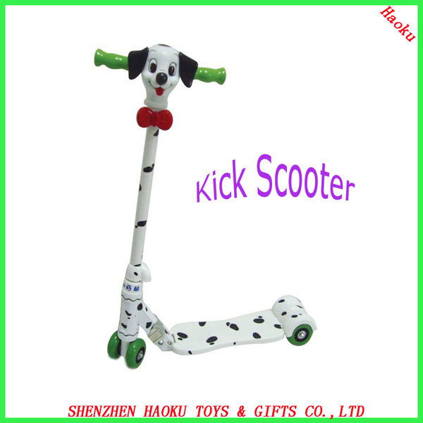4 Little Wheels Kick Scooter