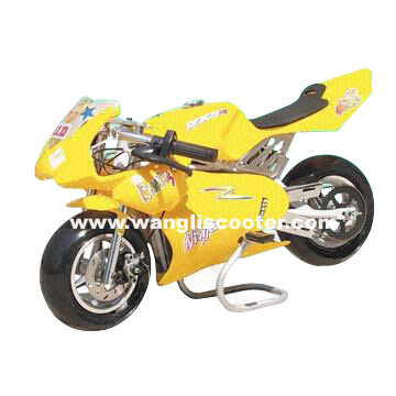 Yellow Pocket Bike (Wl-B108)